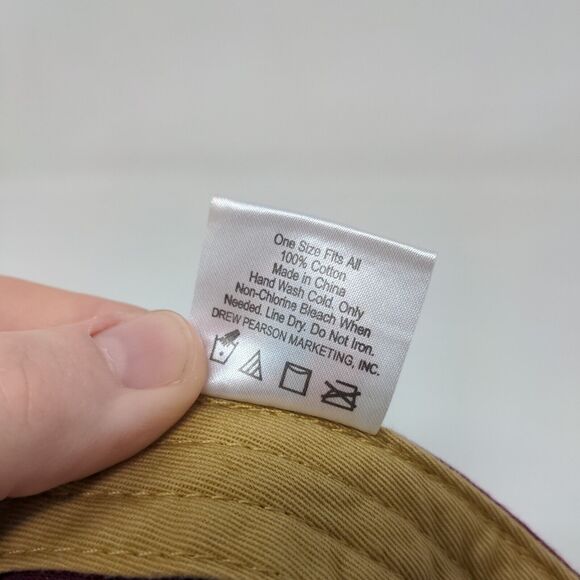 Florida State Men's Slideback Hat Red Burgundy OSFA Embroidered Official NCAA - Picture 8 of 8